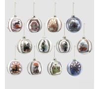 EDG Enzo De Gasperi Boule du zodiaque Ass. D 10 cm Verre multicolore 1 pièce