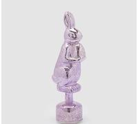 EDG Enzo De Gasperi Enzo De Gasperi Décoration Lapin Twist H 37 Cm D 10 Cm MOV. et LED Lavender