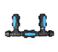 EDG Kit by Pass Piscine Diamètre 50 - Bypass Chauffage Pompe A Chaleur pour Piscine - Diamètre ø 50 mm pour Tubes PVC Rigides Ou Flexibles - pour connecter Une Pompe à Chaleur en Sortie 50