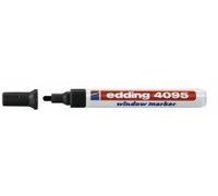 Edding 4095 4-4095001 Marqueur craie noir 4 mm, 15 mm