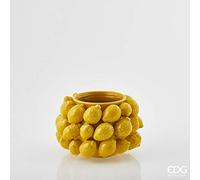 EDG Vase Chakra Citrons H19