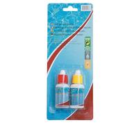 EDGACCESS - RECHARGES TROUSSE ANALYSE CHLORE/BROME - Recharges Précises pour Kits de Test Piscine et Spa - Haute Fiabilité - Lot Idéal pour Entretien Régulier - Usage Facile - Blanc