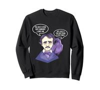 Edgar Allan Poe Boy Raven Littéraire Humour Comic Parodie Sweatshirt