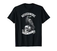 Edgar Allan Poe - Corbeau gothique vintage Nevermore T-Shirt