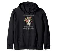 Edgar Allan Poe Cœur Citation Gothique Floral Littérature Art Sweat à Capuche
