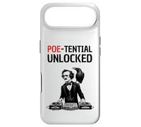 Edgar Allan Poe DJ, Humour littéraire, poe-tential Unlocked Coque pour iPhone Air