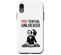 Edgar Allan Poe DJ, Humour littéraire, poe-tential Unlocked Coque pour iPhone XR