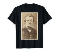 Edgar Allan Poe Écrivain Goth Poète Raven Macabre Tristesse Dark T-Shirt