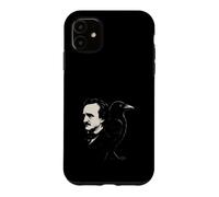 Edgar Allan Poe Éventail de littérature Gothique Dark Poetry Raven Gear Coque pour iPhone 11