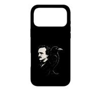 Edgar Allan Poe Éventail de littérature Gothique Dark Poetry Raven Gear Coque pour iPhone 17 Pro Max