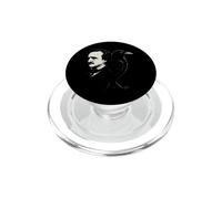 Edgar Allan Poe Éventail de littérature Gothique Dark Poetry Raven Gear PopSockets PopGrip pour MagSafe