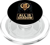 Edgar Allan Poe Éventail de littérature Gothique Dark Poetry Raven Gear PopSockets PopGrip pour MagSafe