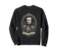 Edgar Allan Poe Éventail de littérature Gothique Dark Poetry Raven Gear Sweatshirt