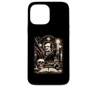 Edgar Allan Poe Fan Classic Littérature Figurine littéraire Coque pour iPhone 13 Pro Max