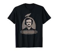 Edgar Allan Poe Gothic Raven Nevermore Horreur anglaise occulte T-Shirt