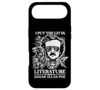 Edgar Allan Poe J'Ai mis la liste dans la littérature Raven Nevermore Coque pour iPhone Air