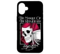 Edgar Allan Poe Le Masque de la peste Rouge littéraire Coque pour iPhone 16 Plus