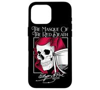 Edgar Allan Poe Le Masque de la peste Rouge littéraire Coque pour iPhone 16 Pro Max