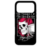 Edgar Allan Poe Le Masque de la peste Rouge littéraire Coque pour iPhone 17 Pro Max