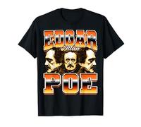 Edgar Allan Poe Littérature années 90 Bootleg Style T-Shirt