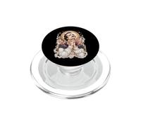 Edgar Allan Poe Littérature d'horreur Coquette Catholique Sacrée PopSockets PopGrip pour MagSafe