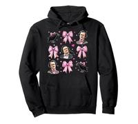 Edgar Allan Poe Littérature Fille Coquette Bow Rose Mom Sweat à Capuche