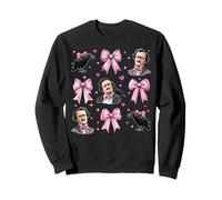 Edgar Allan Poe Littérature Fille Coquette Bow Rose Mom Sweatshirt