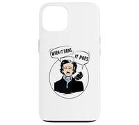 Edgar Allan Poe/Littérature : Quand il pleut Coque pour iPhone 13
