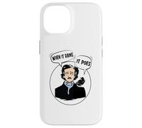 Edgar Allan Poe/Littérature : Quand il pleut Coque pour iPhone 14