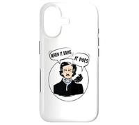 Edgar Allan Poe/Littérature : Quand il pleut Coque pour iPhone 17