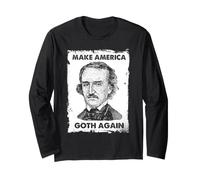 Edgar Allan Poe Make America Goth Again Gothic Humour Manche Longue