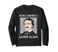 Edgar Allan Poe Make America Goth Again Gothic Humour Manche Longue
