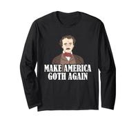 Edgar Allan Poe Make America Goth Again Gothic Humour Manche Longue