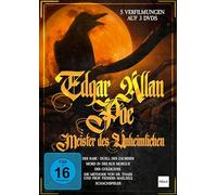 Edgar Allan Poe - Meister des Unheimlichen - Edgar Allan Poe Meister des Unheimlichen - Fünf unheimliche Klassiker von Edgar Allan Poe in einer Box 3 DVDs