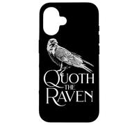 Edgar Allan Poe Ne cite Plus Le Corbeau Coque pour iPhone 16