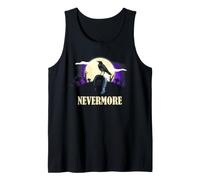 Edgar Allan Poe Nevermore Raven Cimetière Art Gothique Débardeur