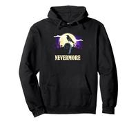 Edgar Allan Poe Nevermore Raven Cimetière Art Gothique Sweat à Capuche