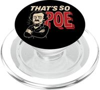 Edgar Allan Poe Nevermore - Style Gothique Macabre - Amateur de Livres PopSockets PopGrip pour MagSafe