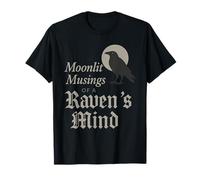 Edgar Allan Poe Nevermore - Style Gothique Macabre - Amateur de Livres T-Shirt