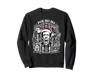 Edgar Allan Poe Poème de Noël Le Corbeau Sweatshirt