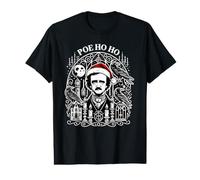 Edgar Allan Poe Poème de Noël Le Corbeau T-Shirt Graphique avec Valeur