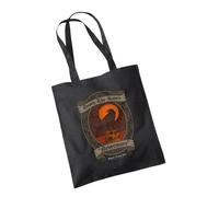 Edgar Allan Poe Quoth The Raven Nevermore Sac fourre-tout noir - Livre Poème Lover Citation Phrase Gothique Goth Poète Horreur Littérature Roman Cadeau Cadeau, Black Prime., Taille unique