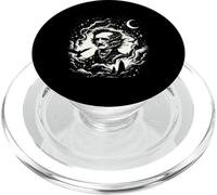 Edgar Allan Poe Raven Littérature Gothique Poésie Macabre PopSockets PopGrip pour MagSafe