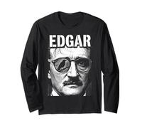 Edgar Allan Poe Raven Vintage Pop Art Gothique Portrait Manche Longue