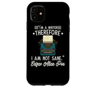 Edgar Allan Poe Sayings Littérature Raven Edgar Allan Poe Fan Coque pour iPhone 11