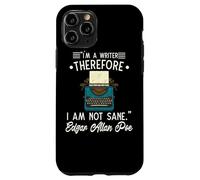 Edgar Allan Poe Sayings Littérature Raven Edgar Allan Poe Fan Coque pour iPhone 11 Pro