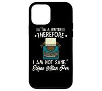 Edgar Allan Poe Sayings Littérature Raven Edgar Allan Poe Fan Coque pour iPhone 12 Mini