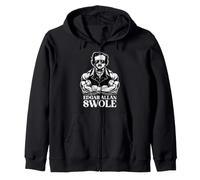 Edgar Allan Poe Swole Entraînement Physique et Musculation Sweat à Capuche