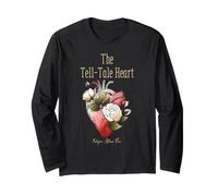 Edgar Allan Poe Tell-Tale Heart Gothic Littérature Art Manche Longue