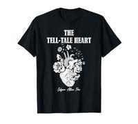 Edgar Allan Poe Tell-Tale Heart Gothic Littérature Art T-Shirt